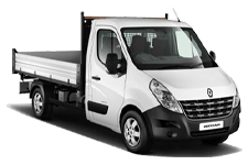 Van Hire Merthyr Tydfil - White 3.5 Tonne Folkestone Tipper Transit - Van hire Merthyr tydfil